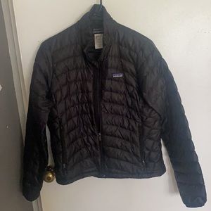 Women’s Patagonia Black lightweight down jacket Size Small